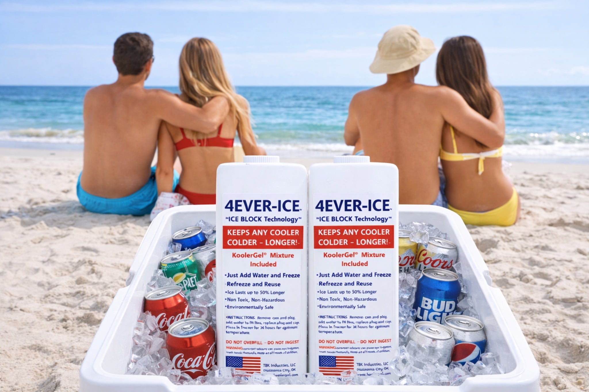 4EVER-ICE - 64 OZ - ICE BLOCK Technology